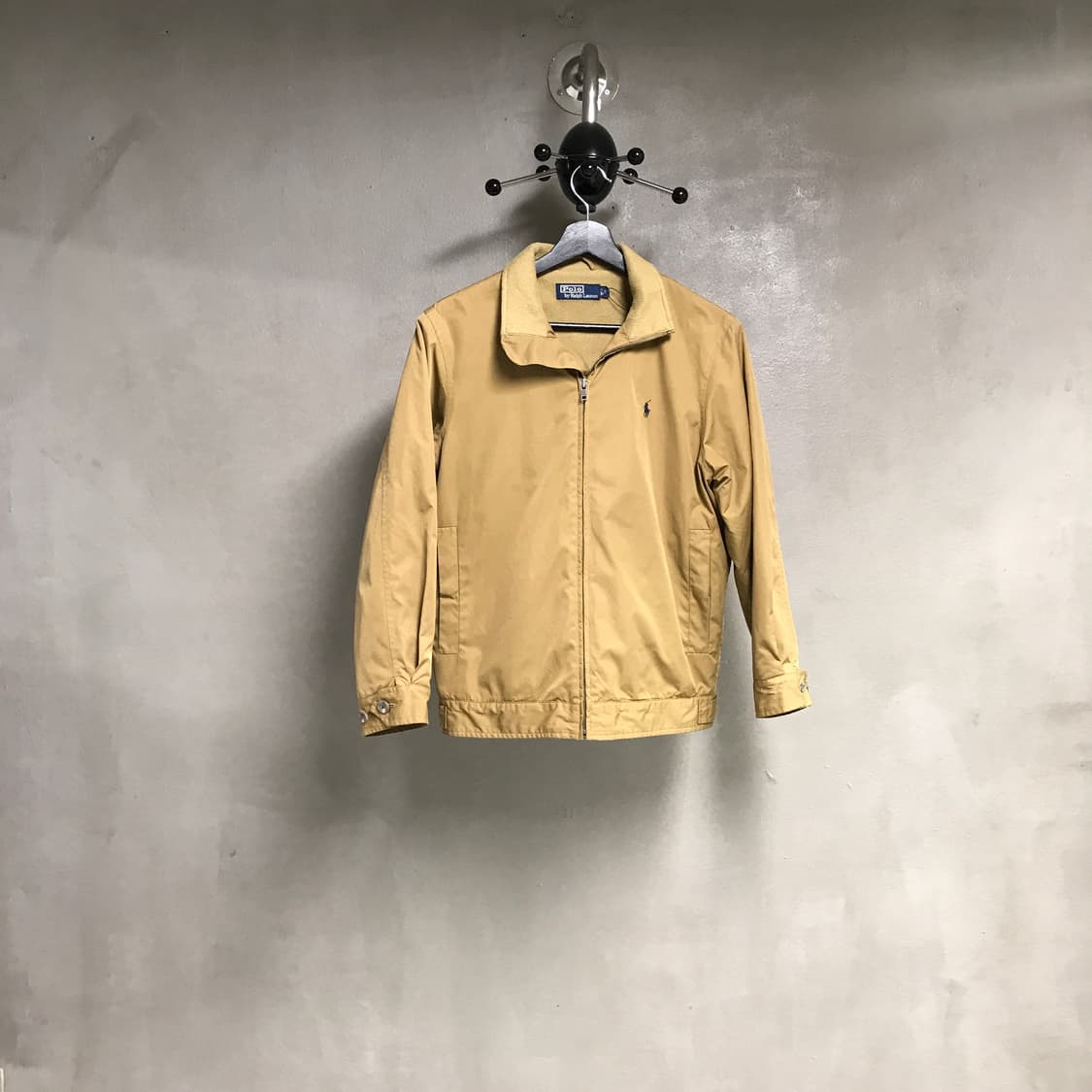 폴로 랄프로렌 기모 폴리쉘 자켓 베이지 S 상품이미지1