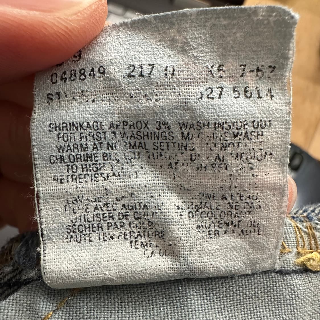 00‘s 리바이스 527  로우라이즈 부츠컷 상품이미지9