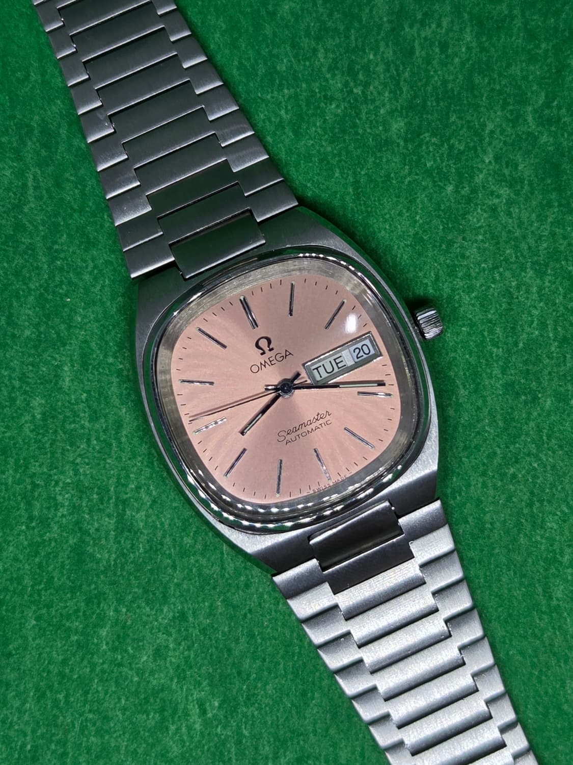 오메가 테레비 핑크골드 다이얼 상품이미지1