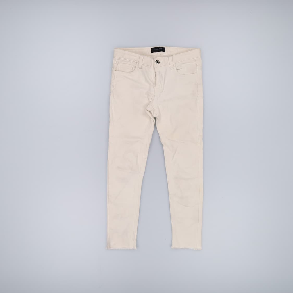 40 지방시 여성 화이트 데님팬츠 0122H2 상품이미지1