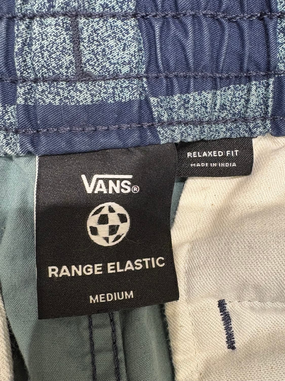 반스 체커보드 레인지 엘라스틱 팬츠 상품이미지9