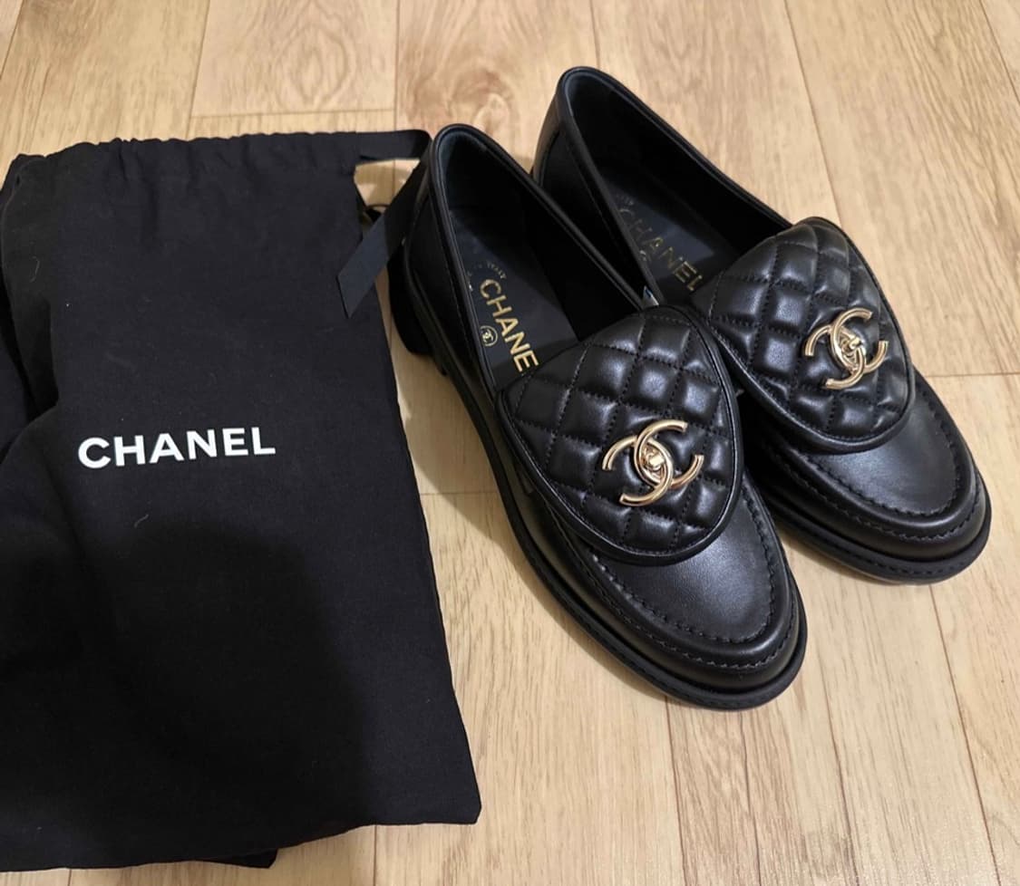 샤넬 로퍼 38 새상품 상품이미지1