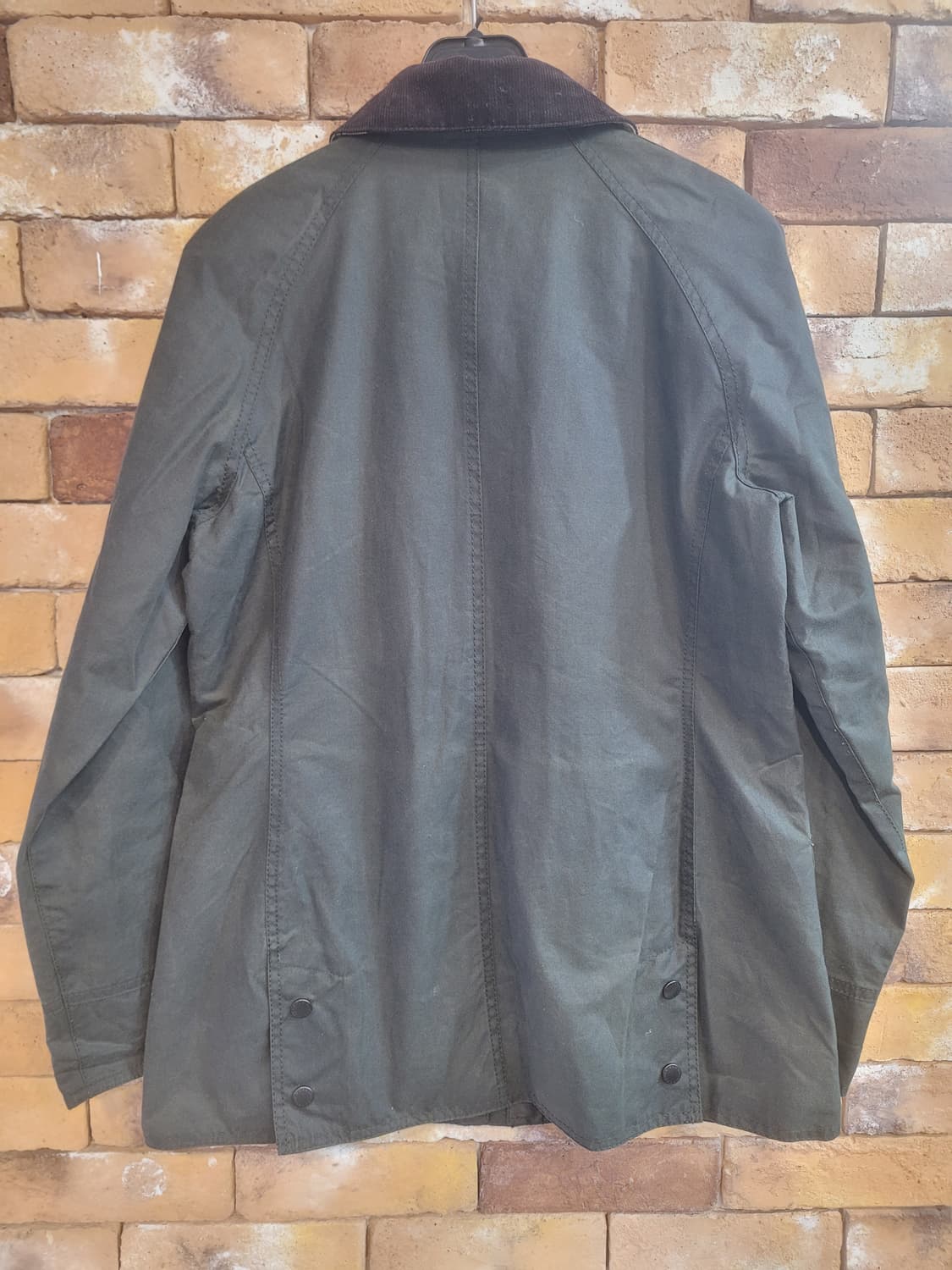 바버 비드넬 왁스 자켓 UK8 세이지 상품이미지2