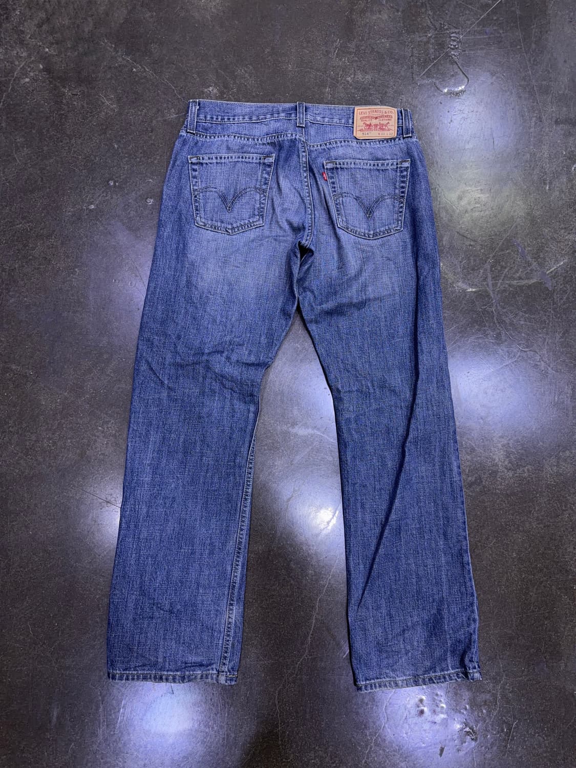 리바이스 514 00's 슬림 스트레이트핏 빈티지 워싱 데님팬츠 33 상품이미지2