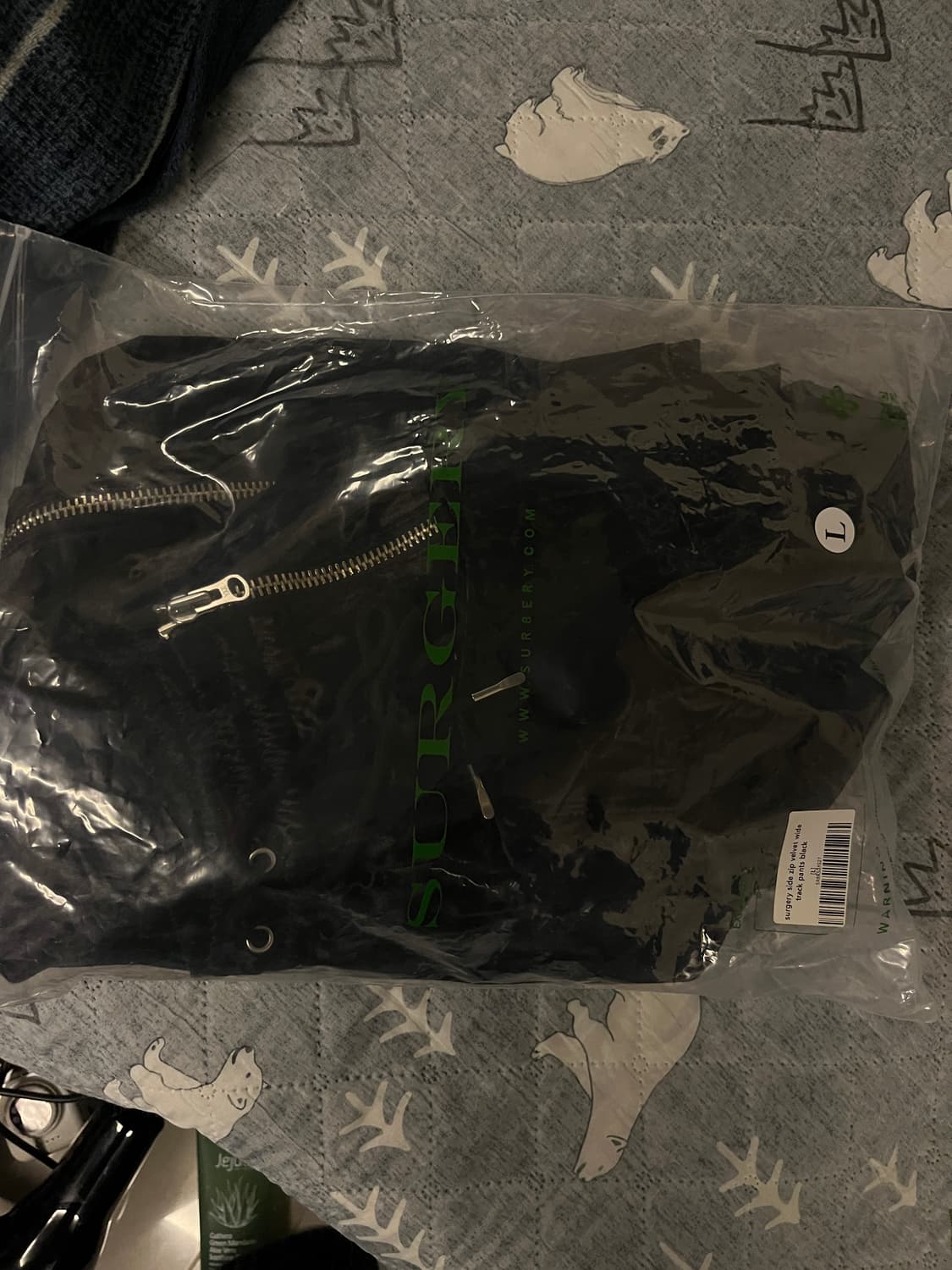 써저리 벨벳 와이드 팬츠 L 120000 상품이미지4