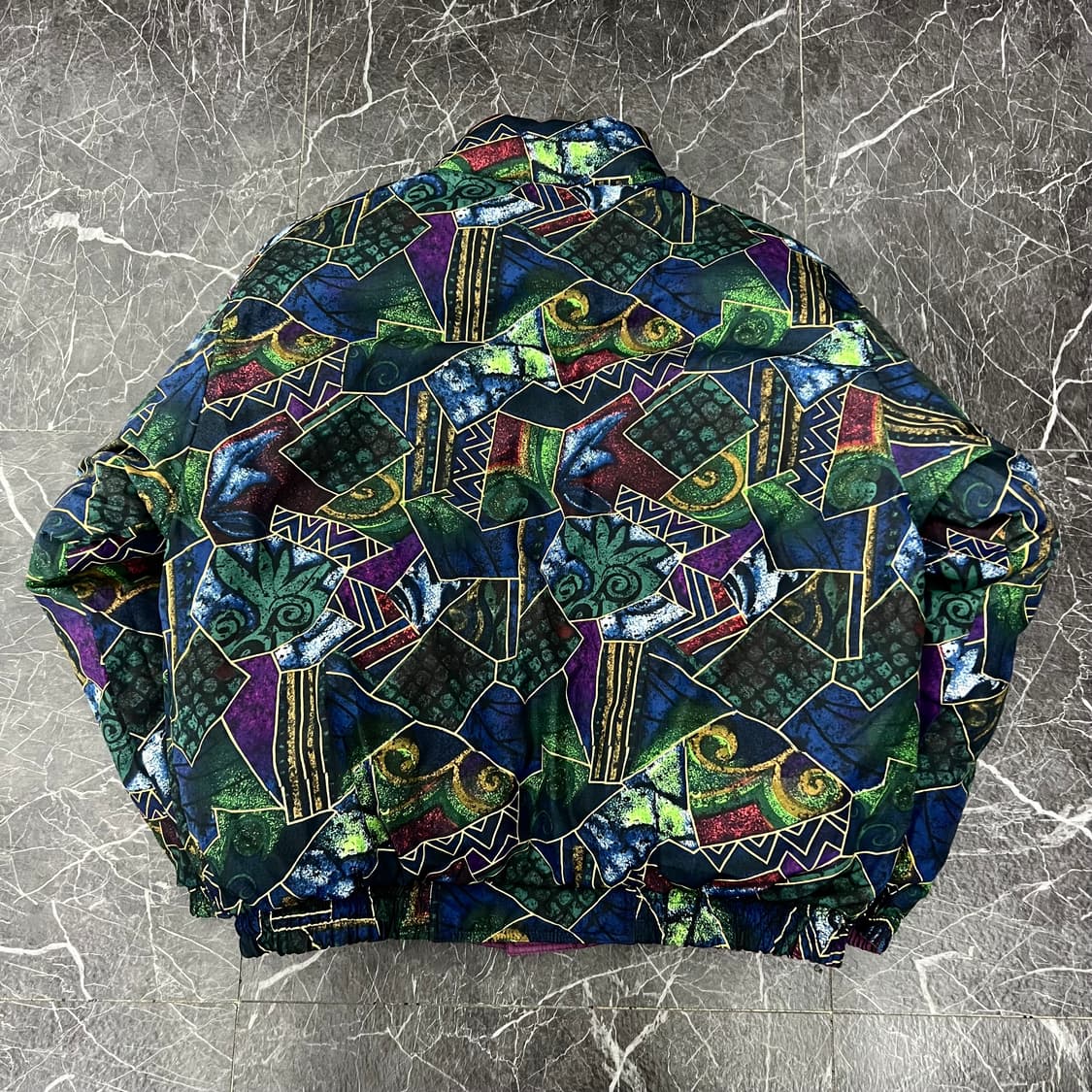 아디다스 90s 패턴 리버시블 덕다운 패딩 자켓 상품이미지2