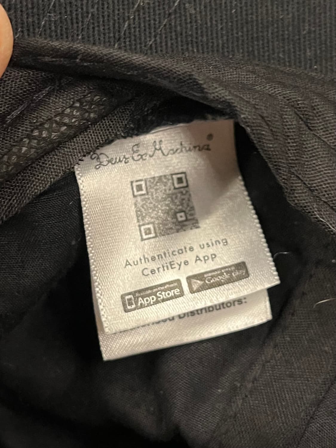 데우스 엑스 마키나 볼캡 블랙 #csz3027 상품이미지3