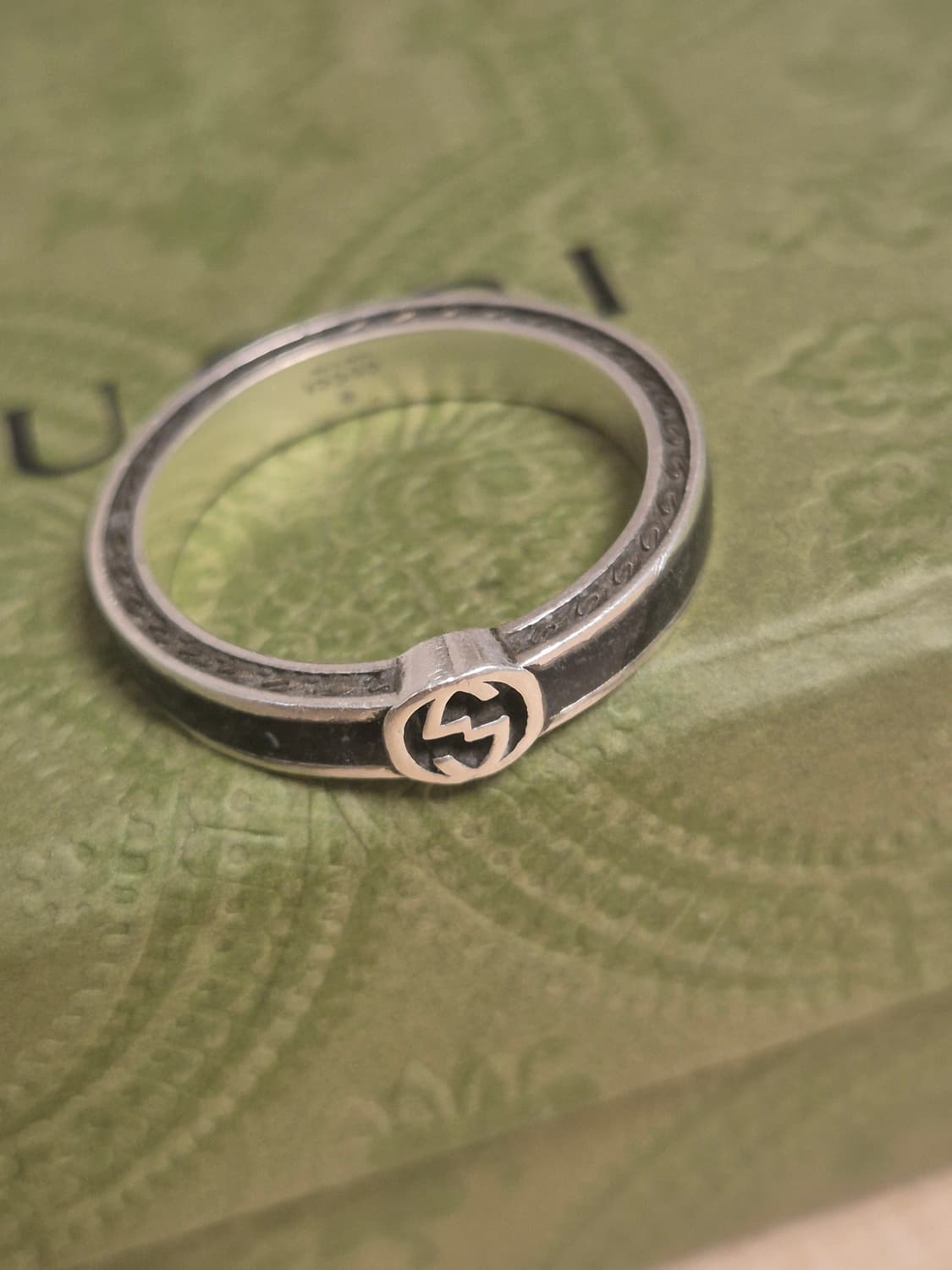 구찌 인터로킹 G 반지 상품이미지1