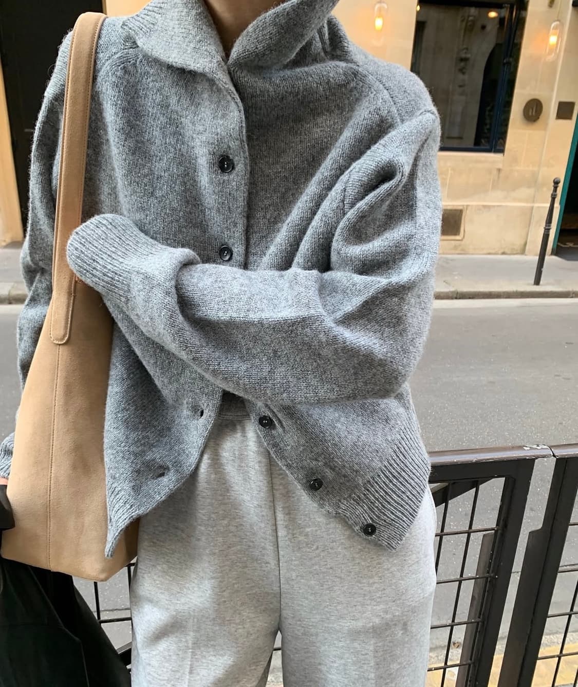 수아마르 가디건 Verona Scotland Wool Cardigan 상품이미지6