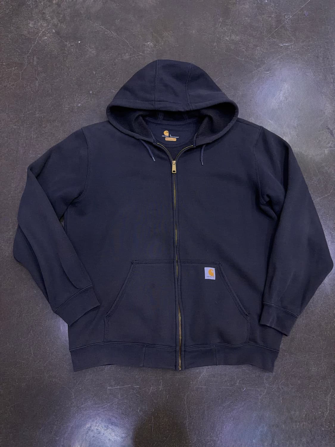 칼하트 오리지널핏 스웨트 후드 집업 자켓 L 상품이미지1