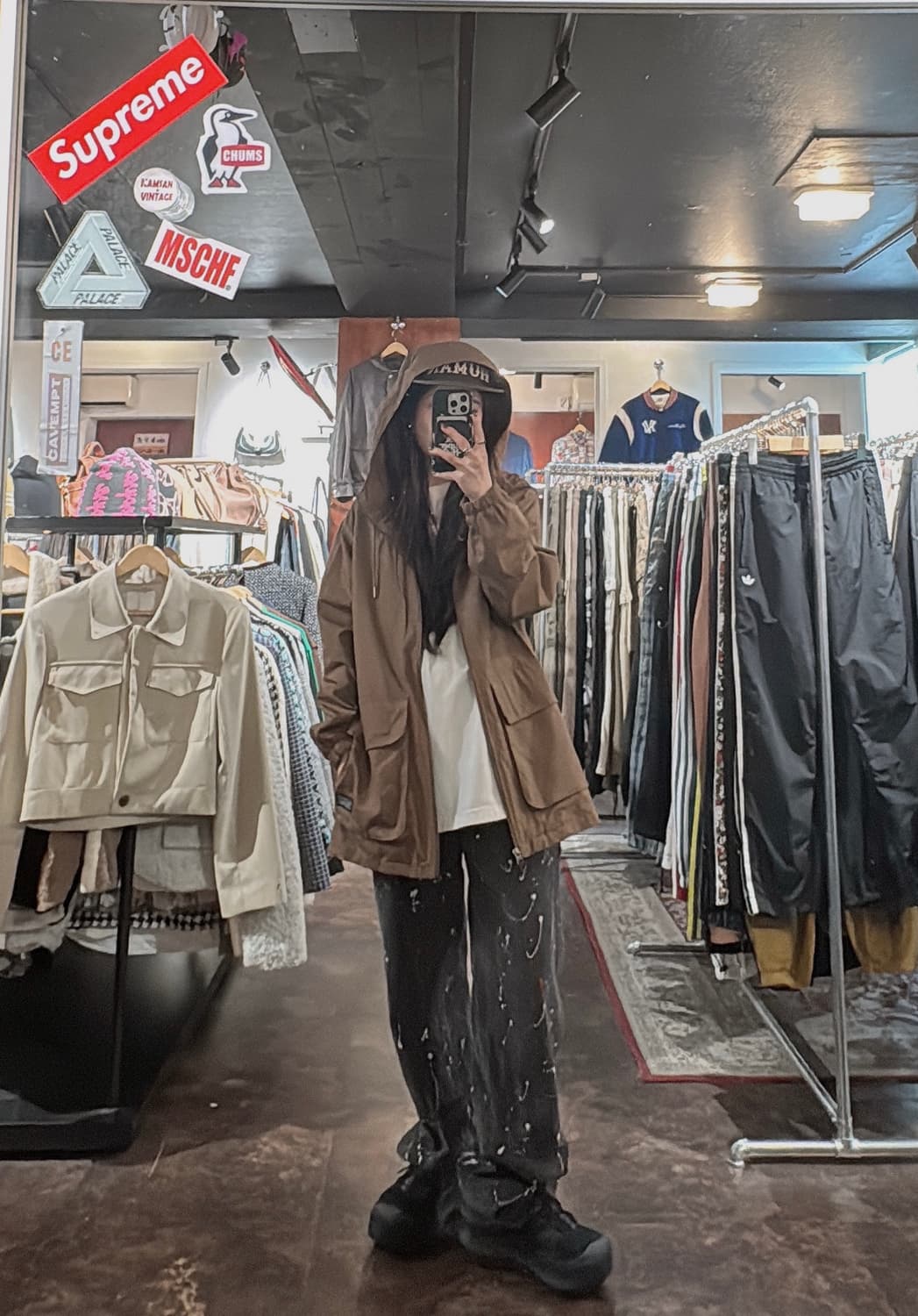 리바이스 빅포켓 후드 야상 워크자켓 L 상품이미지8