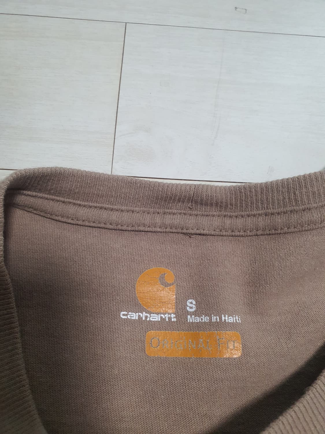 칼하트 K87 윕 포켓 반팔 티셔츠 상품이미지5