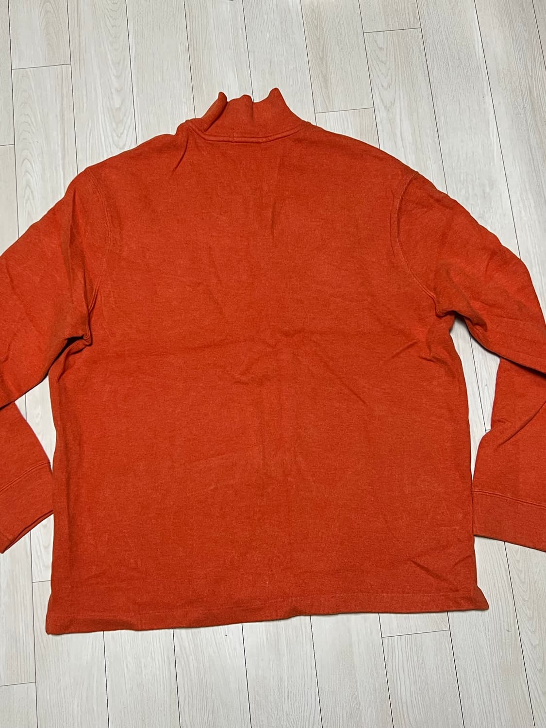 90s폴로랄프로렌포니로고코튼니트반짚업셔츠 XL 상품이미지6