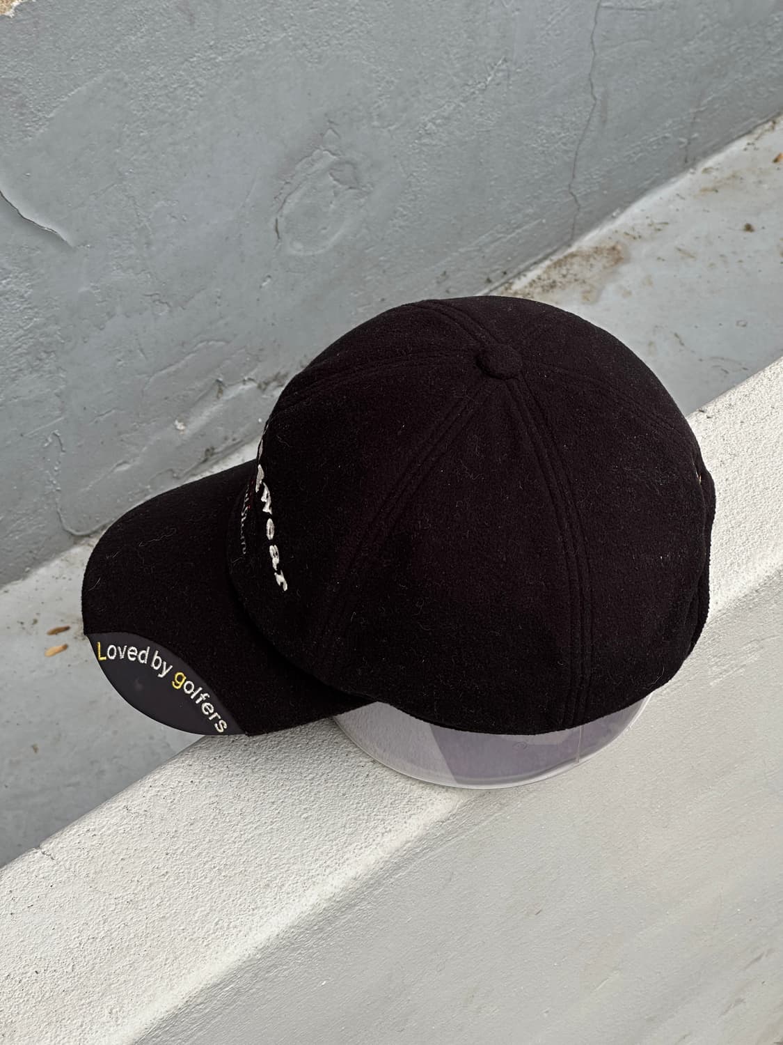 [M-L] 먼싱웨어 로고 플리스 볼캡 모자 골프 상품이미지3