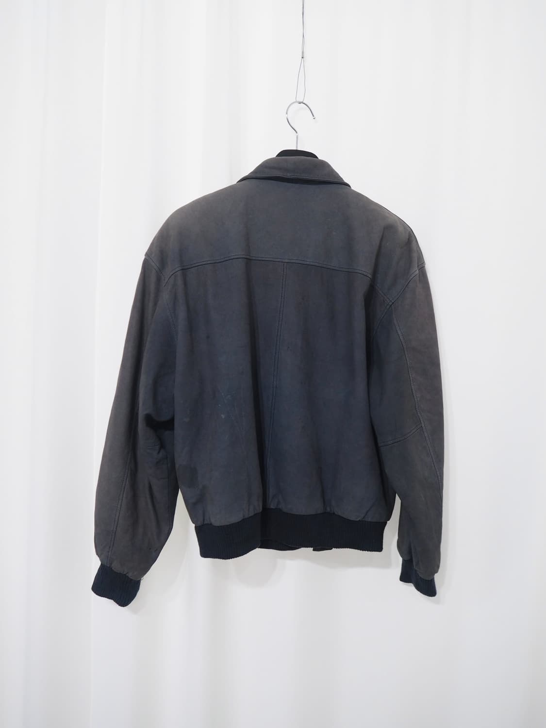 vintage faded leather jacket  상품이미지7