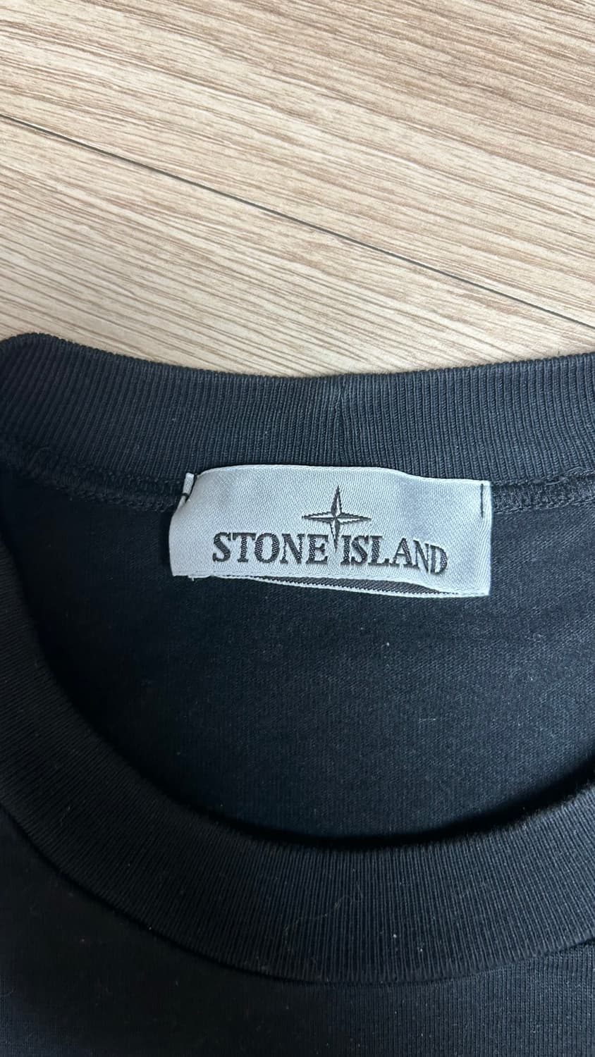 [XL] 스톤아일랜드 맨투맨 블랙 상품이미지4