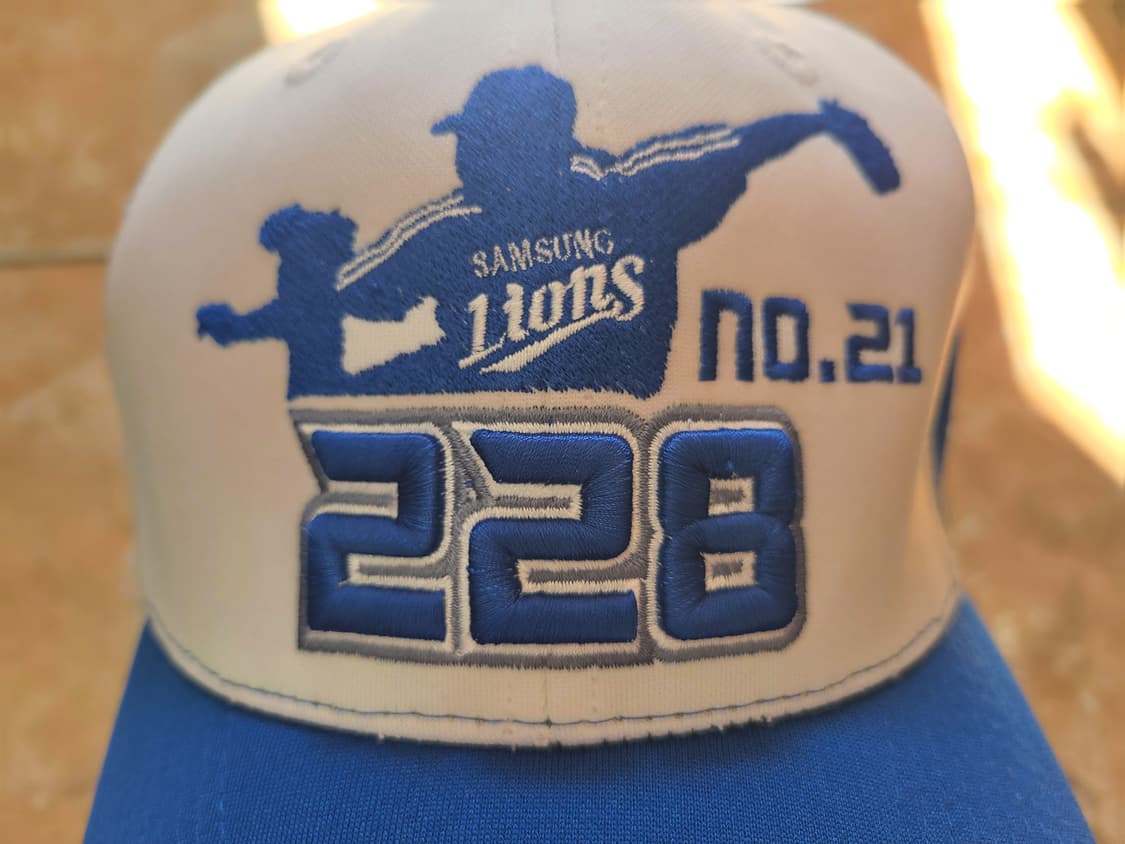 삼성라이온즈 오승환 228세이브 기념모자 상품이미지2