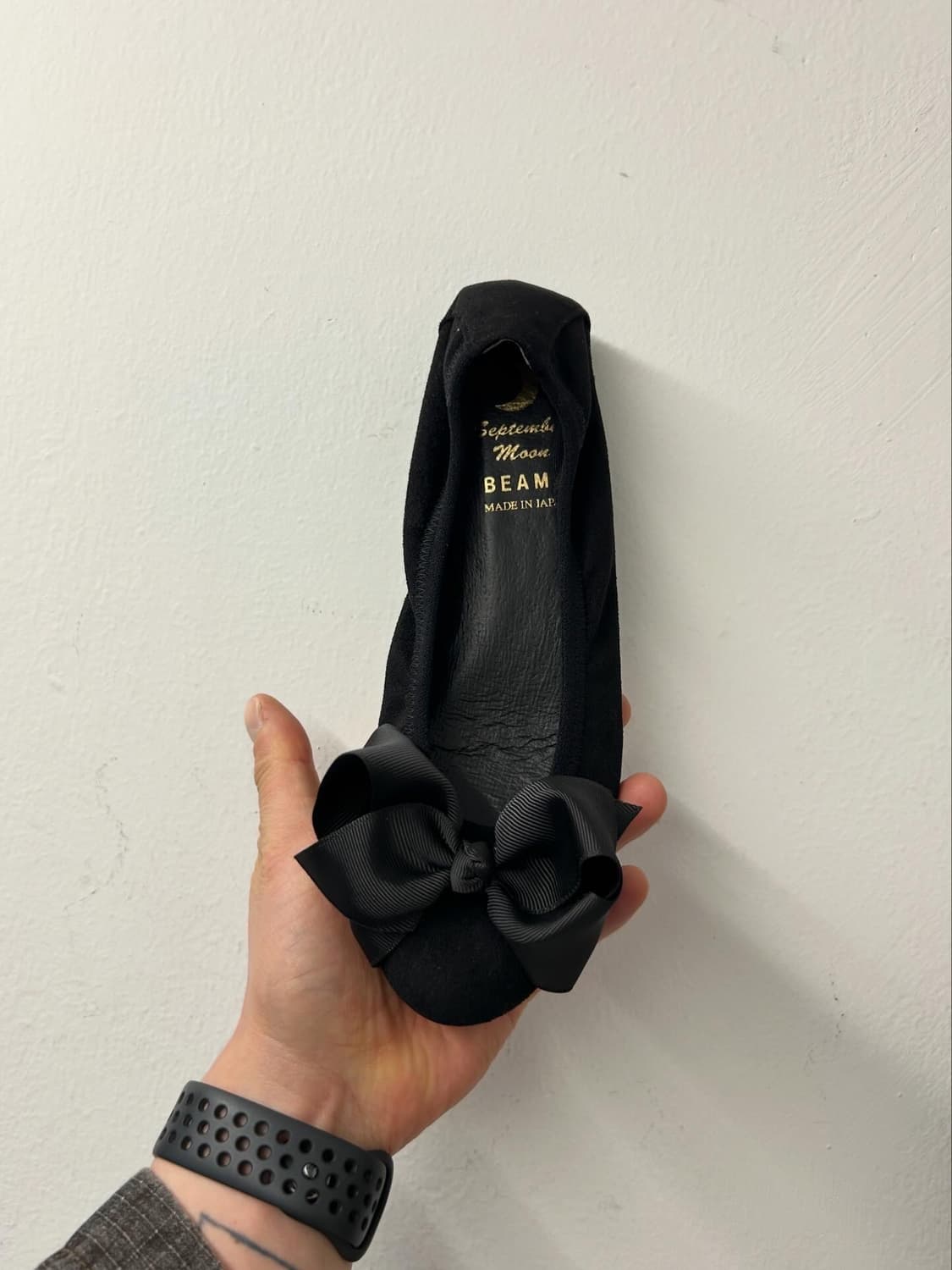 빔즈 September Moon 리본 플랫 슈즈 235 상품이미지3