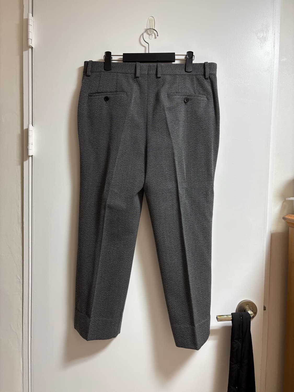 [52/52] 솔리드옴므 22FW 그레이 울 셋업 수트 상품이미지7