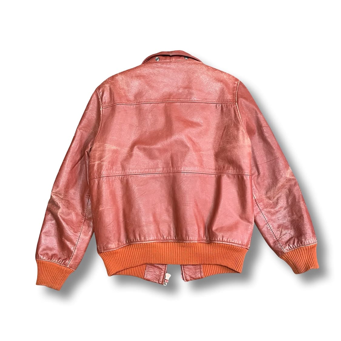 [M] 일본빈티지 리얼레더 소가죽 자켓 상품이미지4