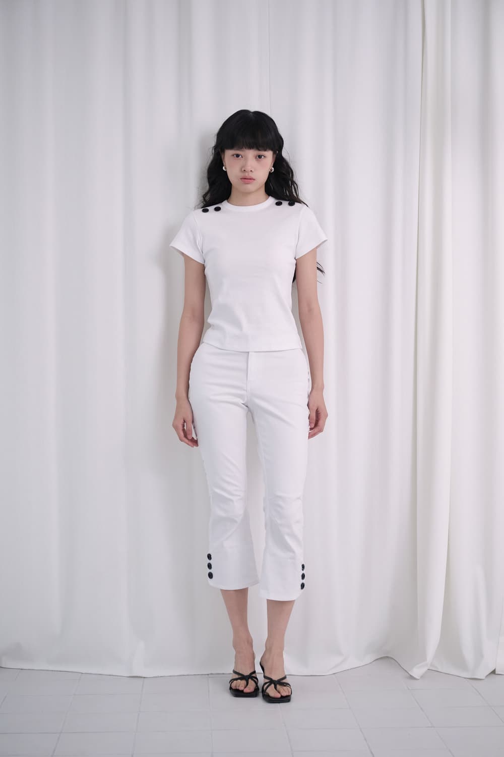 KANARI 카나리 카프리 팬츠 상품이미지1