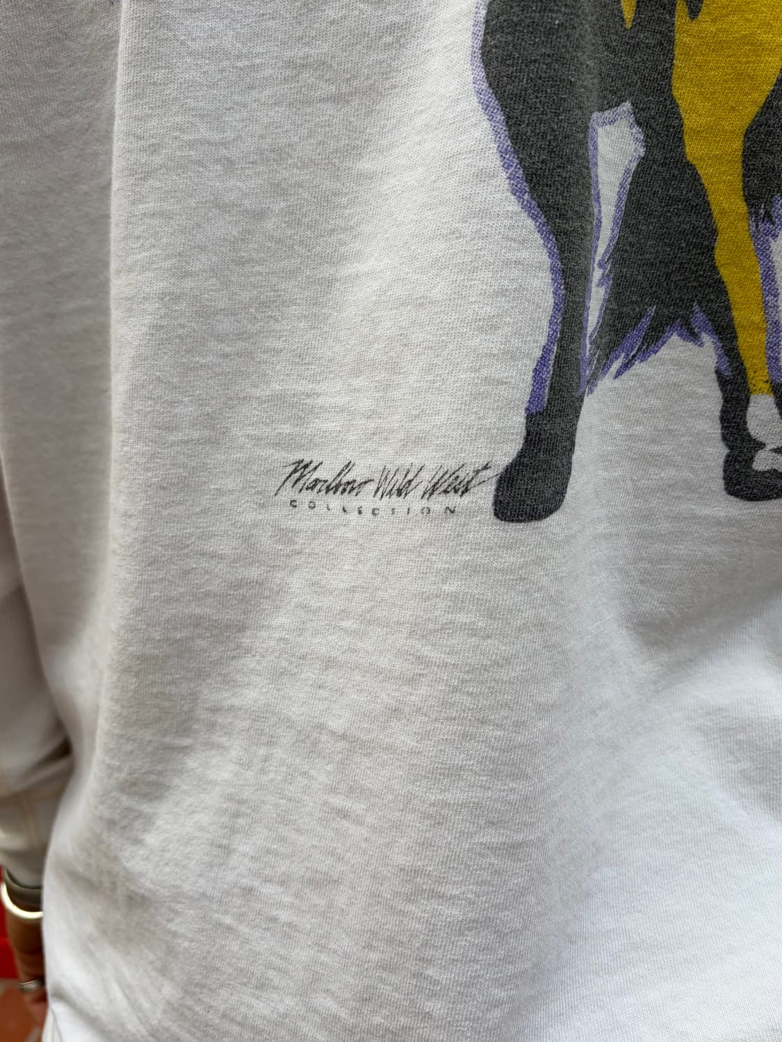 90‘s Marlboro Wild West cowboy T-shirt  상품이미지3