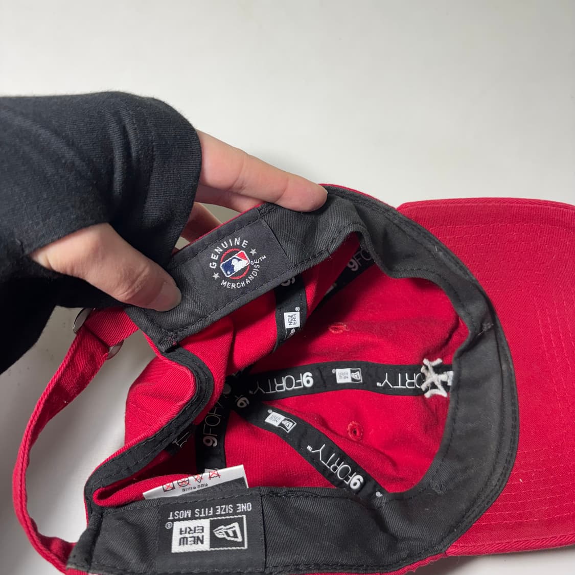 OS 뉴에라 NY 뉴욕양키스 레드 볼캡 상품이미지5