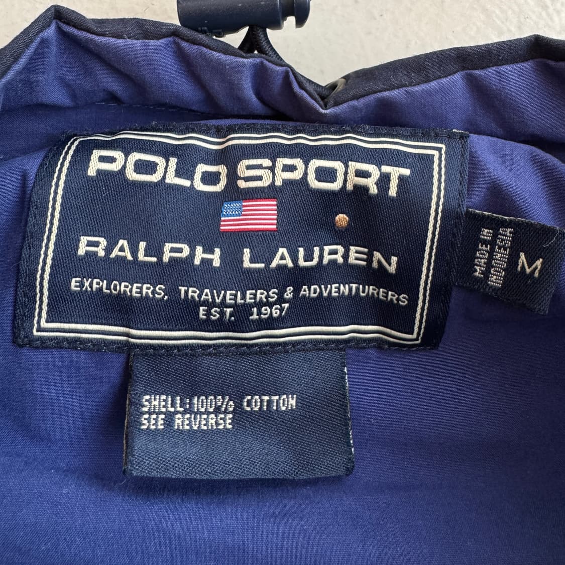 폴로스포츠 90s 풀오버 올드스쿨 아노락 바람막이 상품이미지7