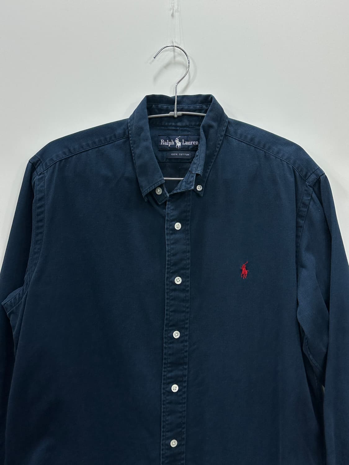 폴로랄프로렌 옥스포드셔츠 네이비M 상품이미지2