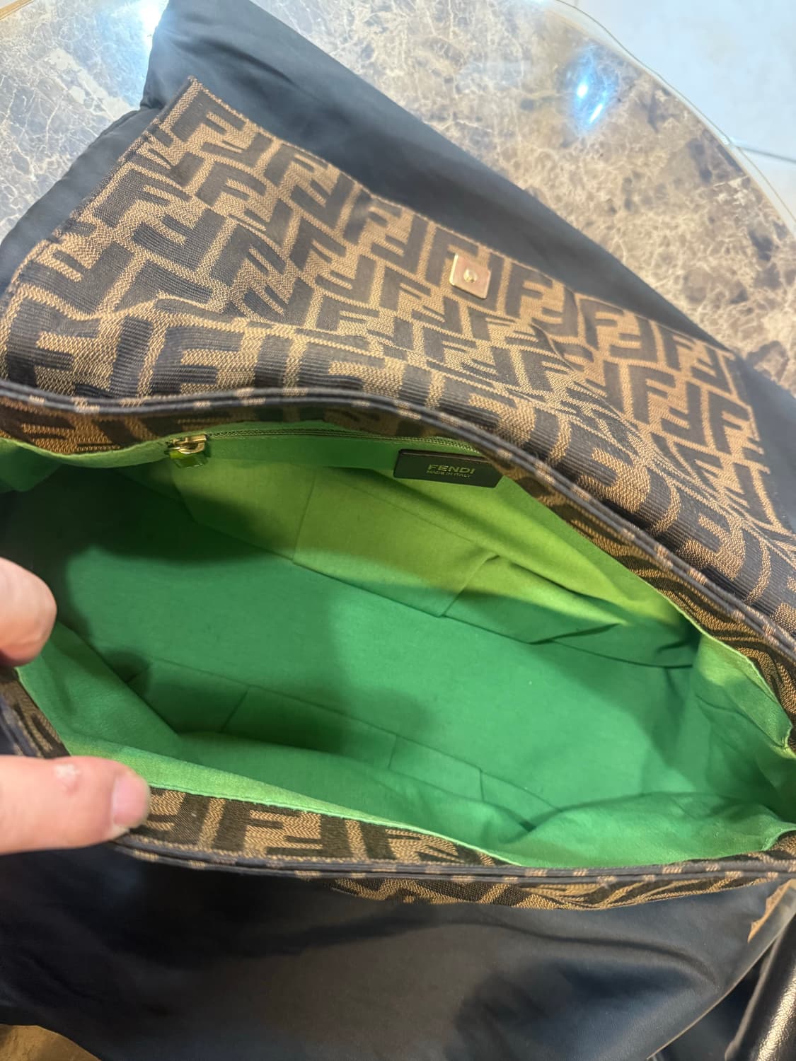 정품 펜디 주카 체인 맘마백 팝니다 상품이미지6