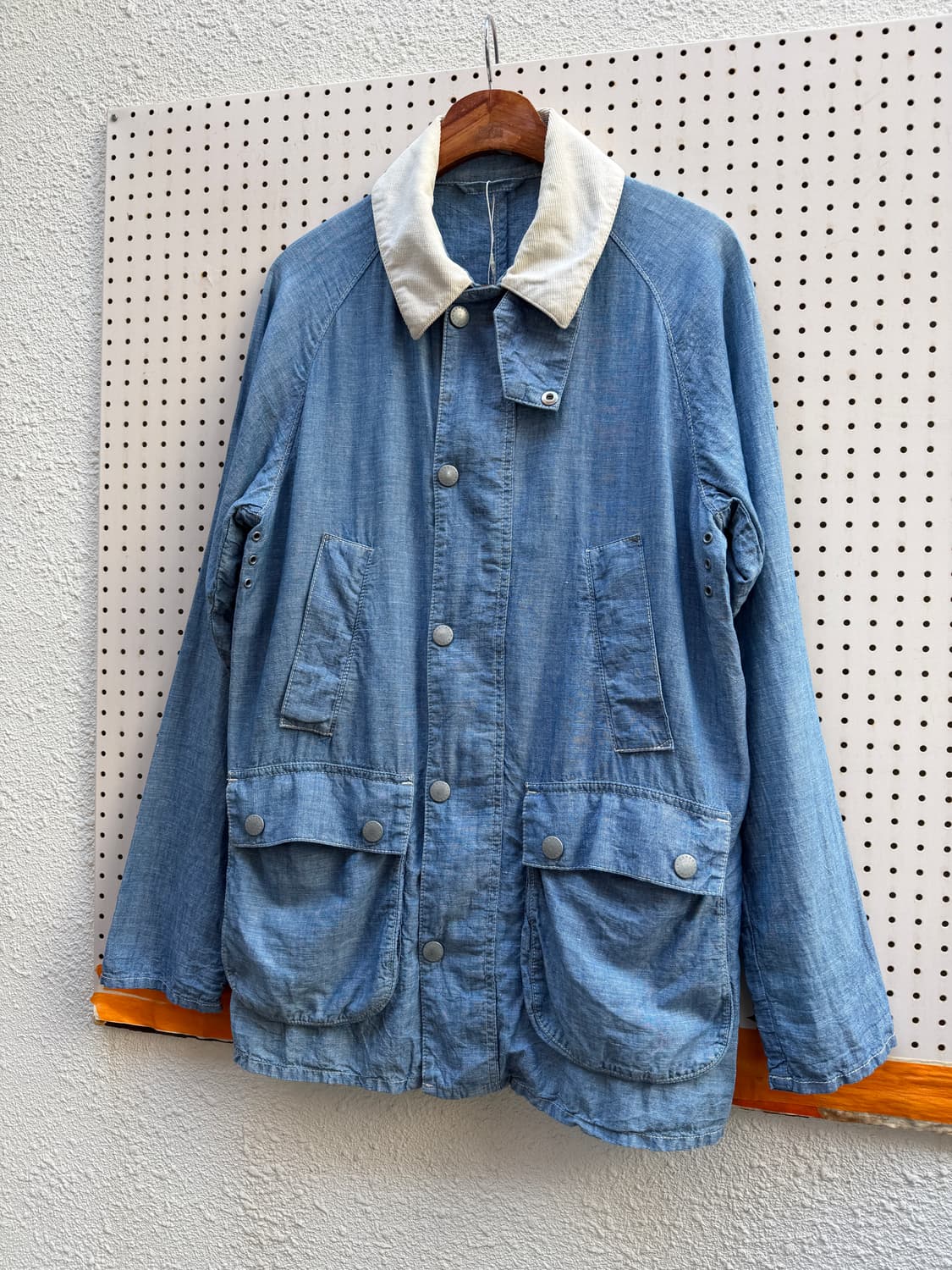 BARBOUR BEDALE CHAMBRAY 바버 비데일 샴브레이자켓 상품이미지4