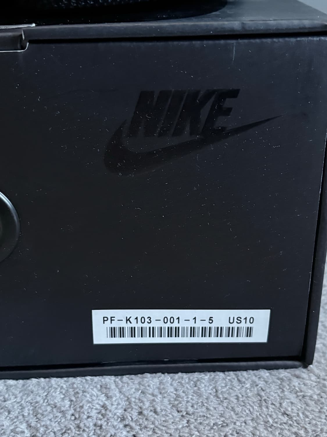 (280) 나이키 X 꼼데가르송 에어포스 미드 블랙 상품이미지6