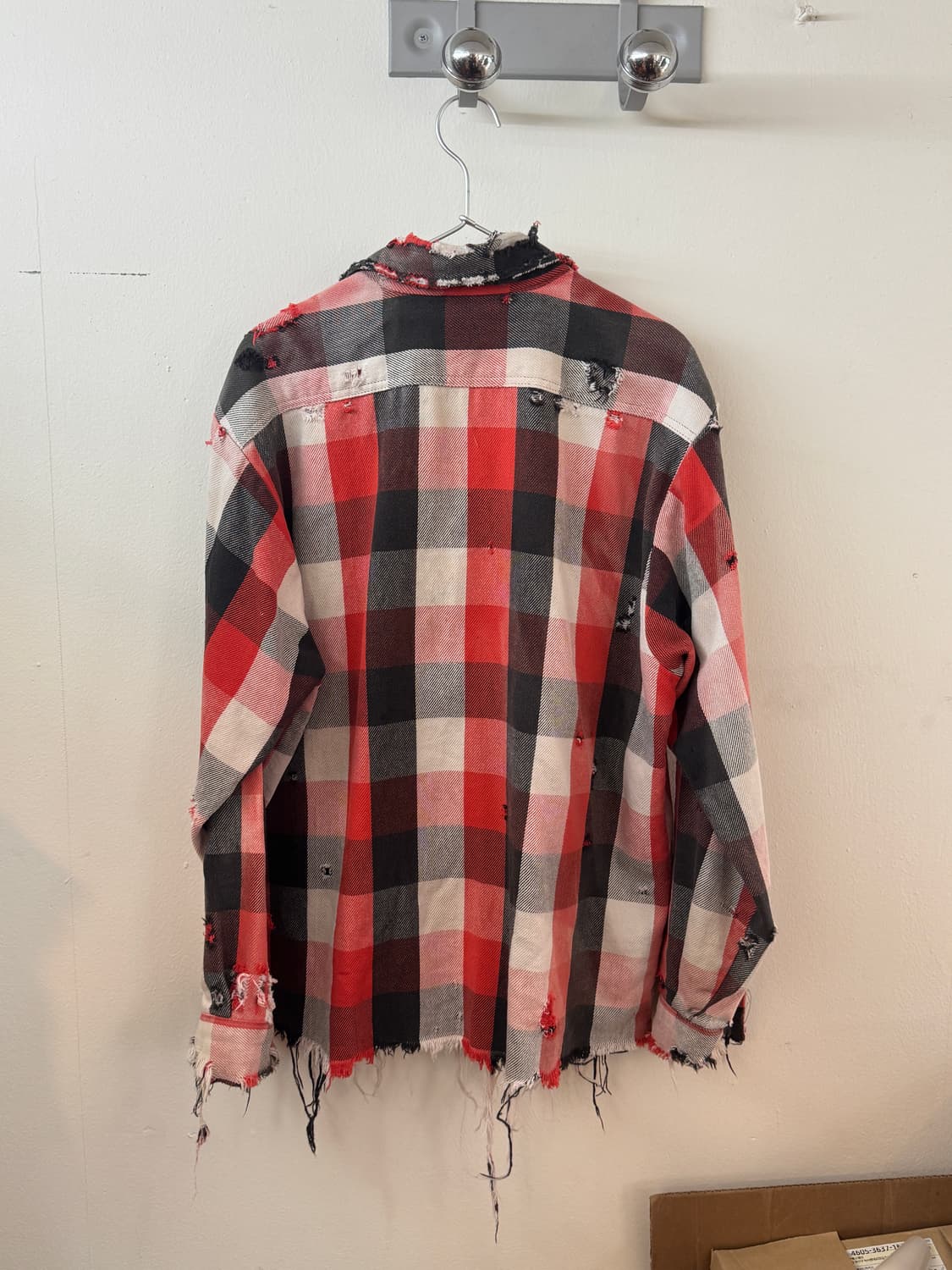 Hard faded 90s flannel button up shirt 상품이미지6