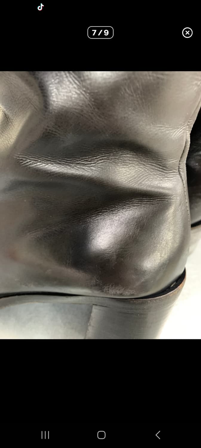 Gucci 앵클 레더 부츠 블랙 7.5(255) (gr-3506) 상품이미지7