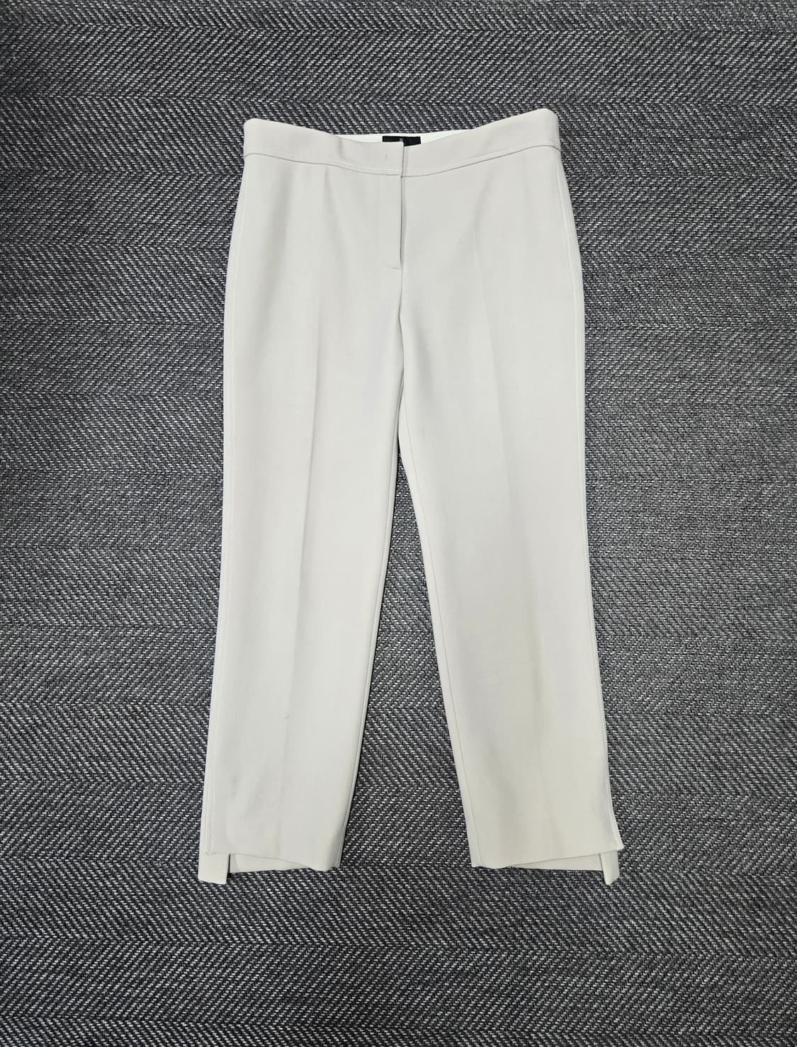 한섬 랑방 LANVIN 팬츠 아이보리 부츠컷 슬랙스 모95%바지 67 상품이미지1