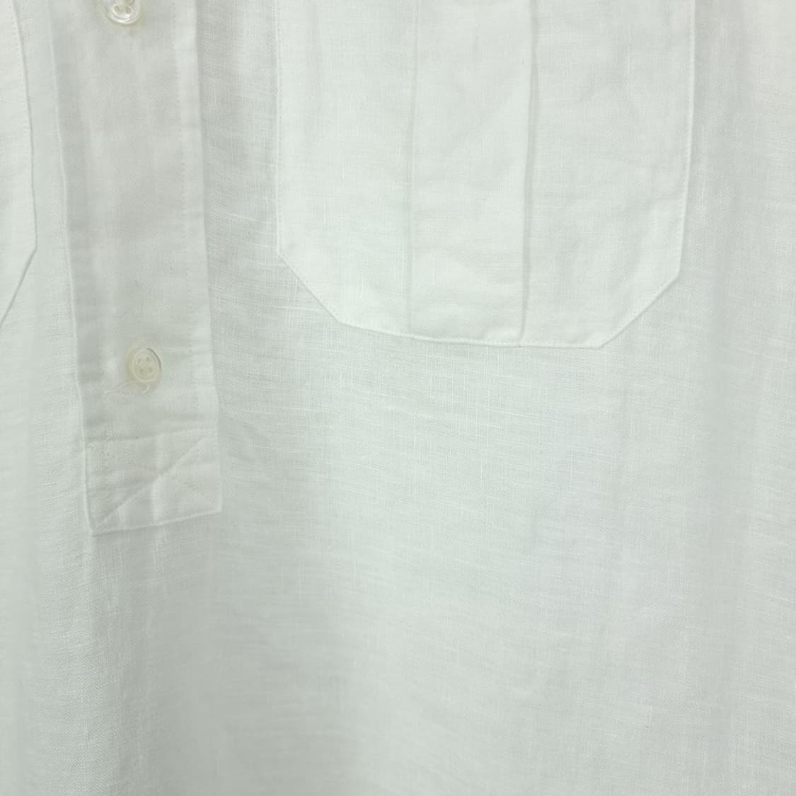 [폴로 랄프로렌] 린넨 풀오버 반팔 셔츠 아이보리 M20242 상품이미지6