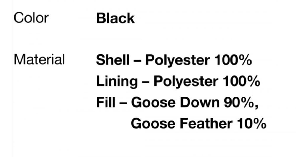 디스이즈네버댓 퍼텍스 다운 풀오버 아노락 경량 패딩 블랙 퀼팅 상품이미지8