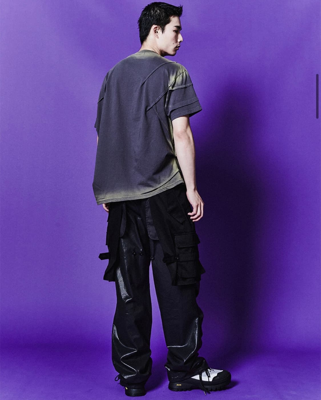 ADSB Mardro Gradient T-Shirt Charcoal 상품이미지4