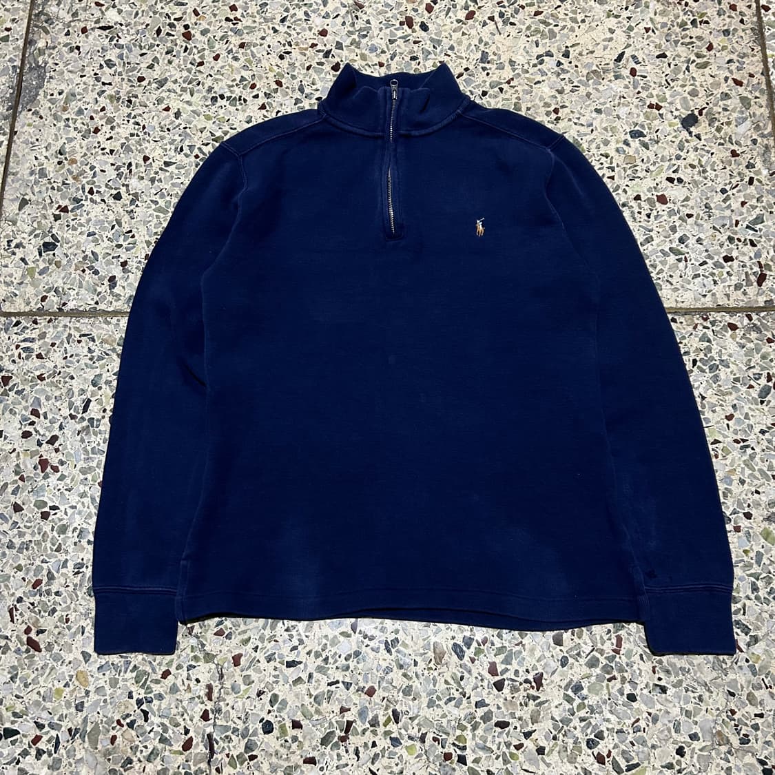 폴로 랄프로렌(POLO RalphLauren)네이비 반집업 상품이미지1