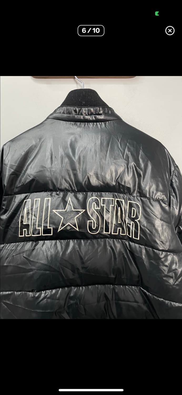 컨버스 덕다운 유광 블랙패딩 A3351 상품이미지6