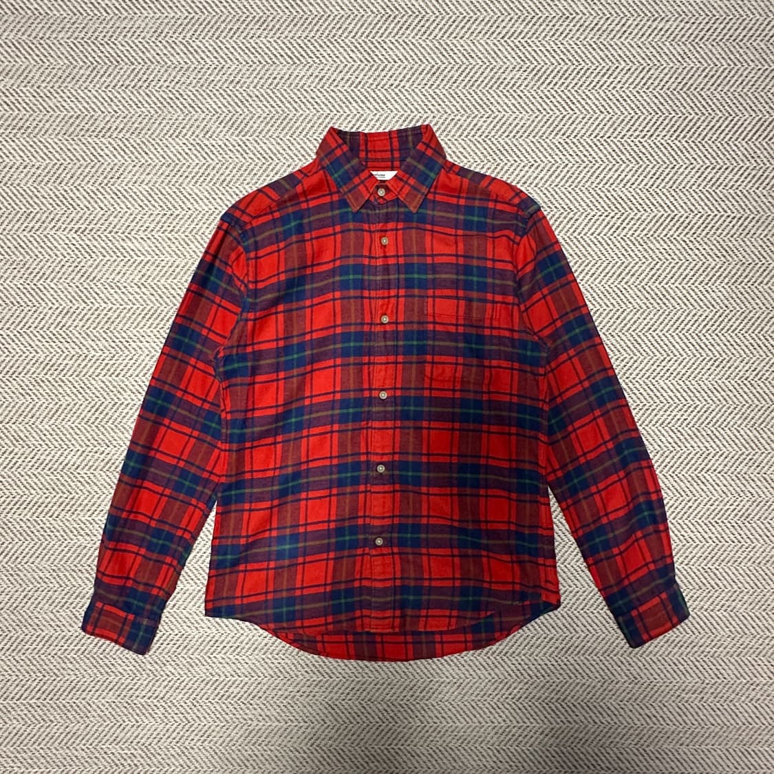 JOURNAL STANDARD check shirt red 상품이미지1