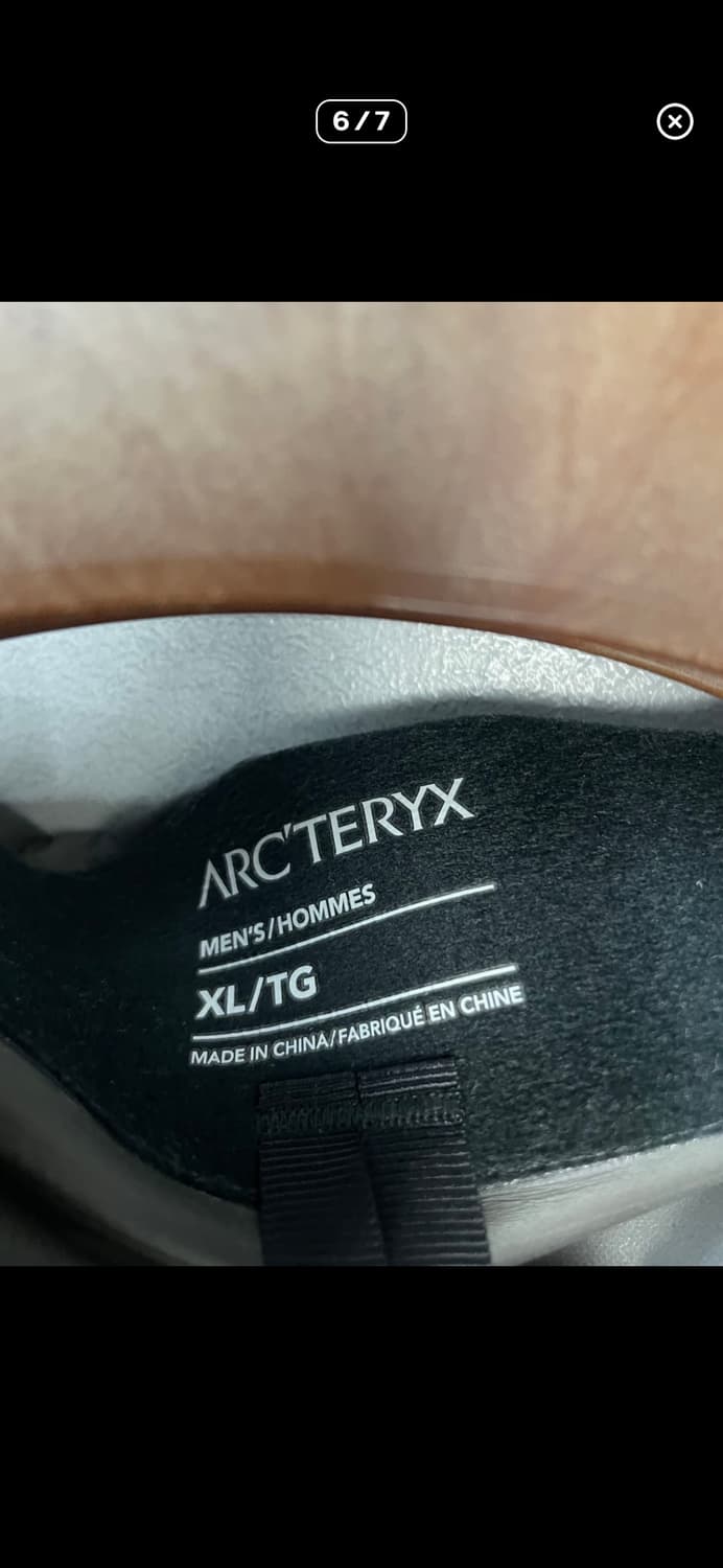 아크테릭스 베타 네이비 바람막이 자켓 A3613 상품이미지6