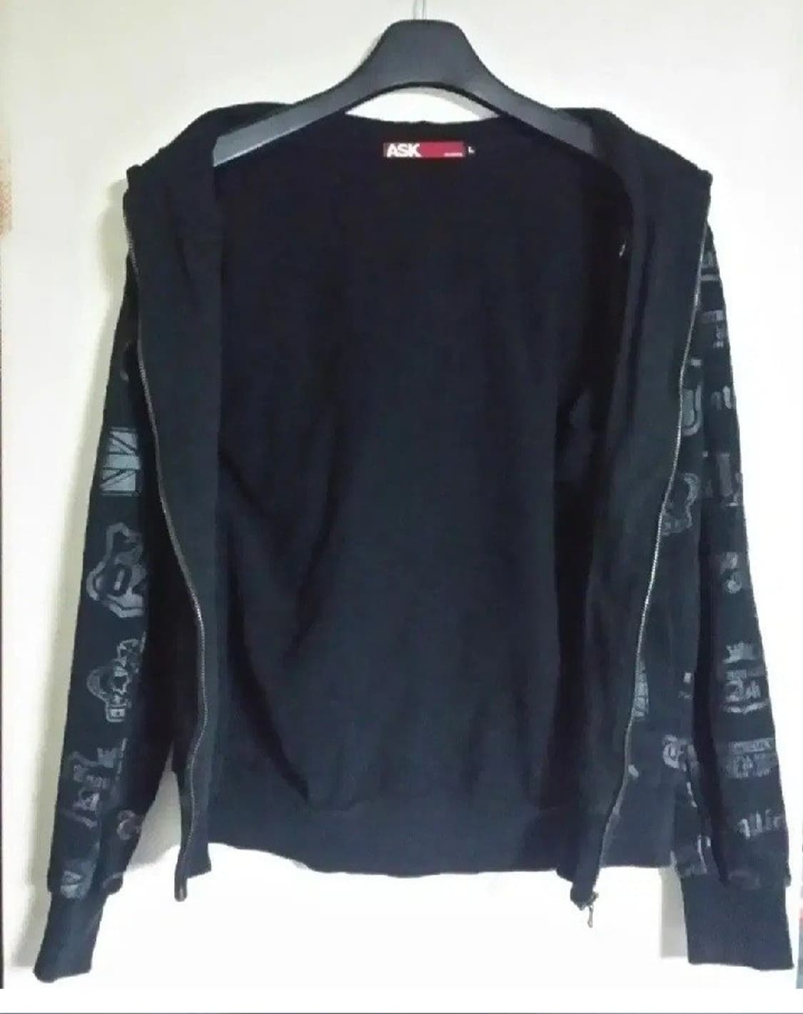 ASK ENQUIRED 남녀공용 기모 후드집업 L 100 상품이미지3