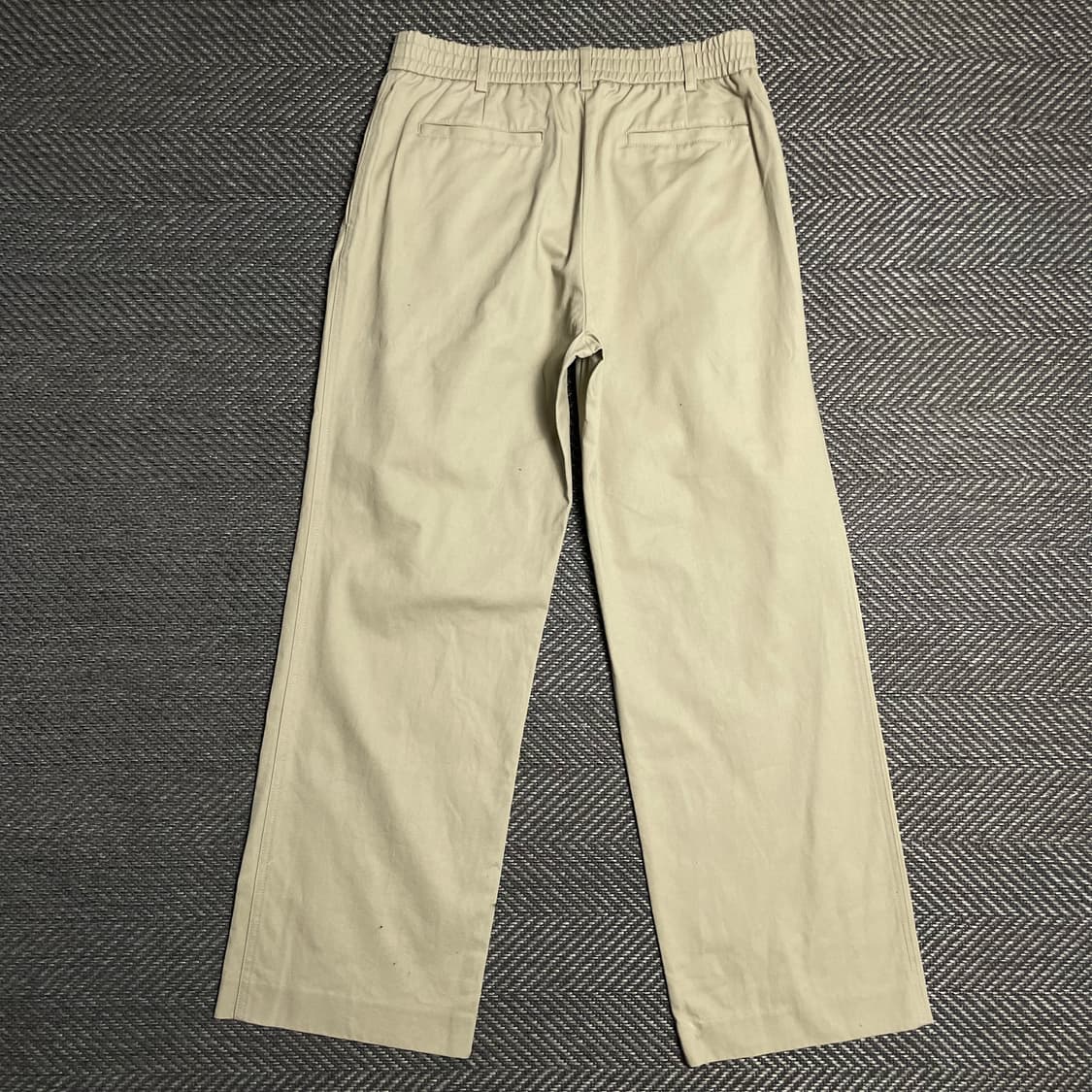 드로우핏 와이드 밴딩 치노팬츠 베이지y 5132 상품이미지5