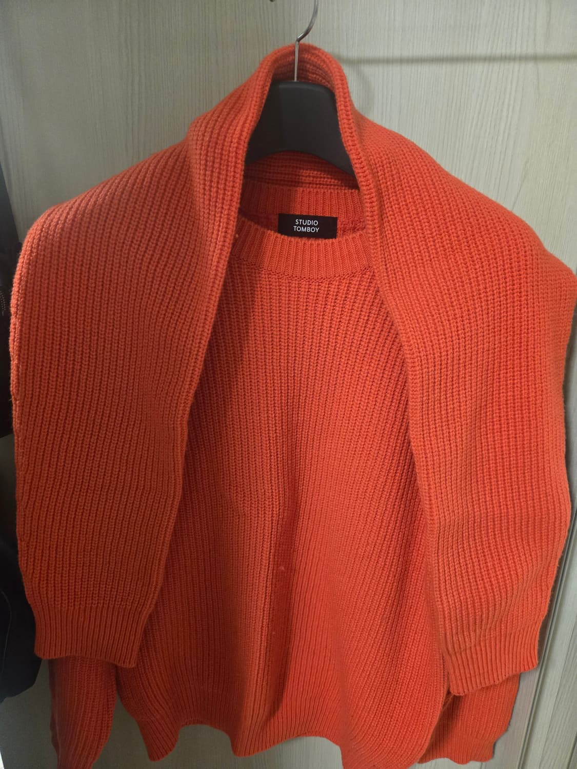 스튜디오톰보이 니트/목도리 SET 상품이미지1