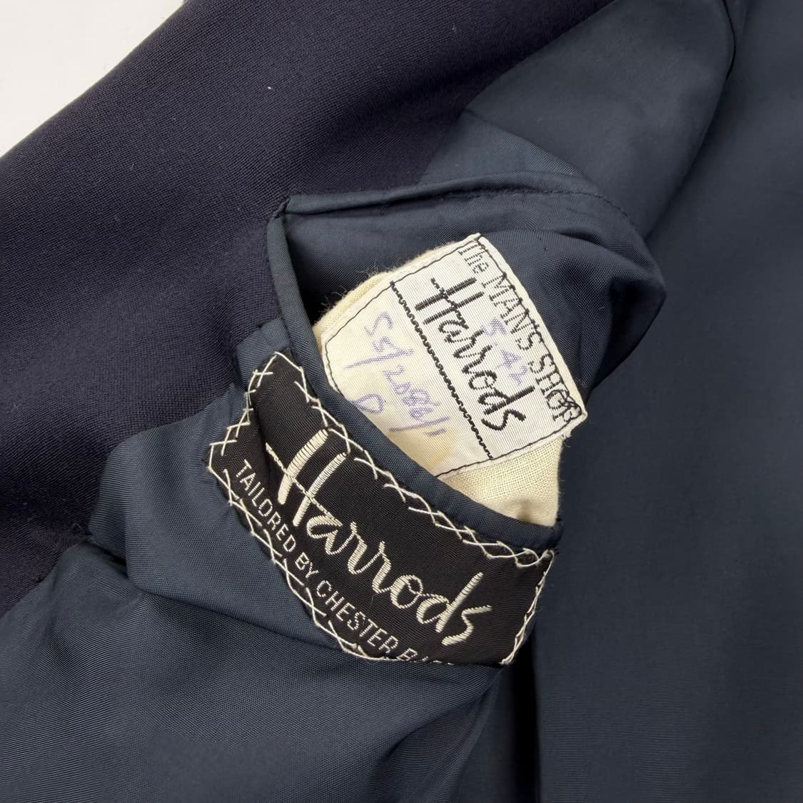 90s Harrods x Chester Barrie 테일러드 자켓 상품이미지6