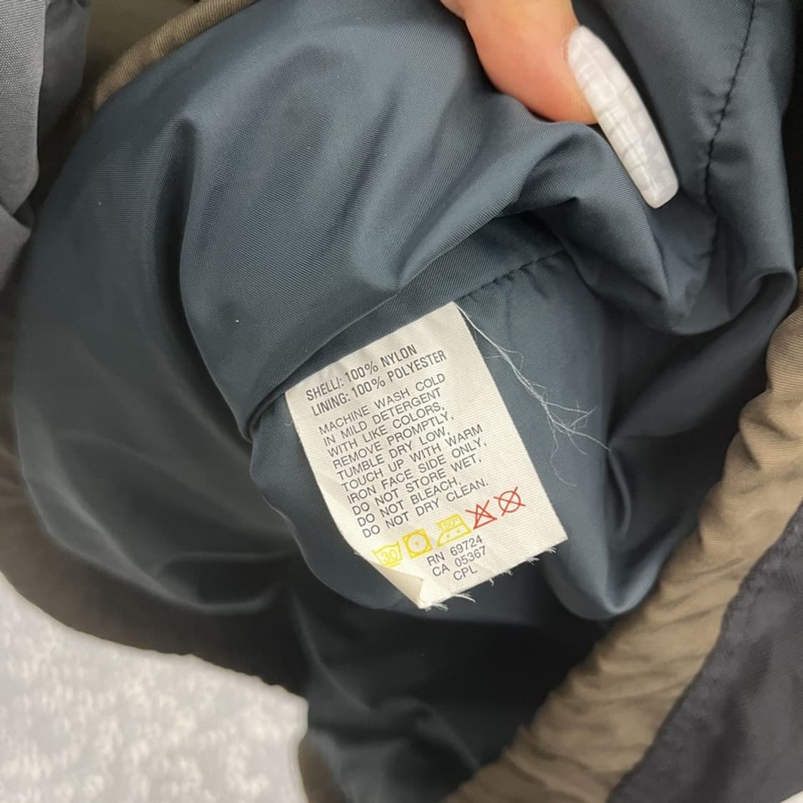 콜롬비아 올드스쿨 레트로 빅사이즈 바람막이 아노락 2XL C10920 상품이미지6