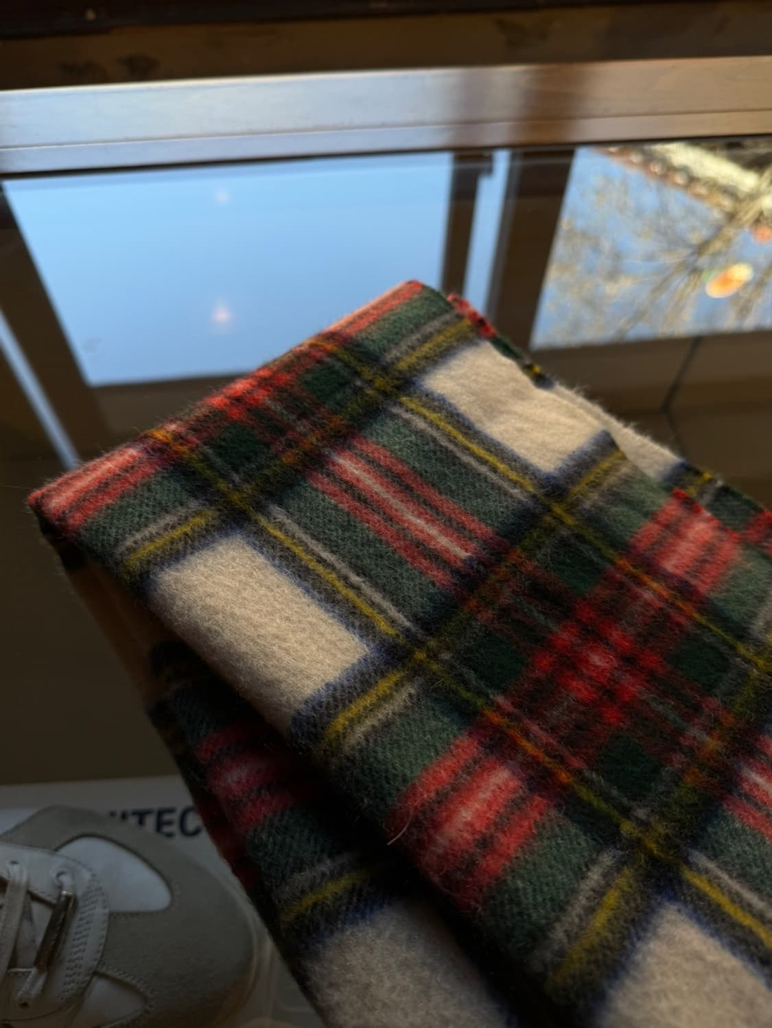 버버리 잉글랜드 메이드 캐시미어 100% 머플러 상품이미지7