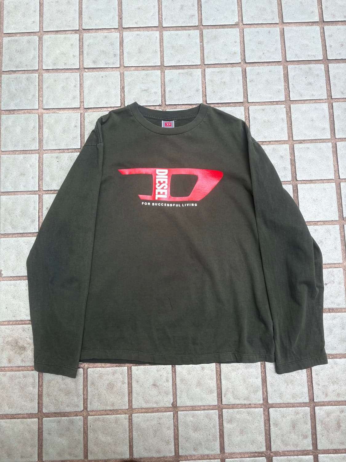 디젤 빅로고 롱슬리브 L 상품이미지1