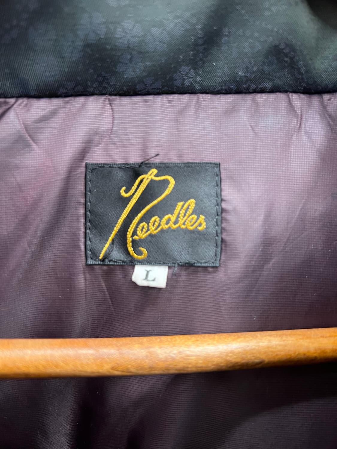 Needles Japan Down Jacquard Padded Jacke 상품이미지3